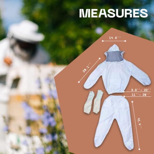 Silginnes Professional Bee Suit white