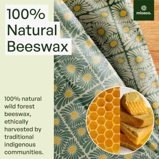 mioEco Beeswax Food Wrap Set