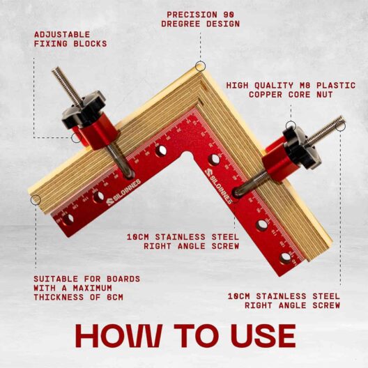 Silginnes 90 Degree Positioning Squares