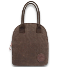 Asebbo Insulated Waxed Canvas Lunch Bag