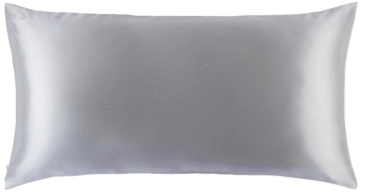Slip Silk King Pillowcase, Silver